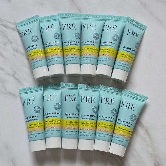 FRE LIGHT/MEDIUM Glow Me + Tinted Moisturizer Lot - Picture 1 of 4